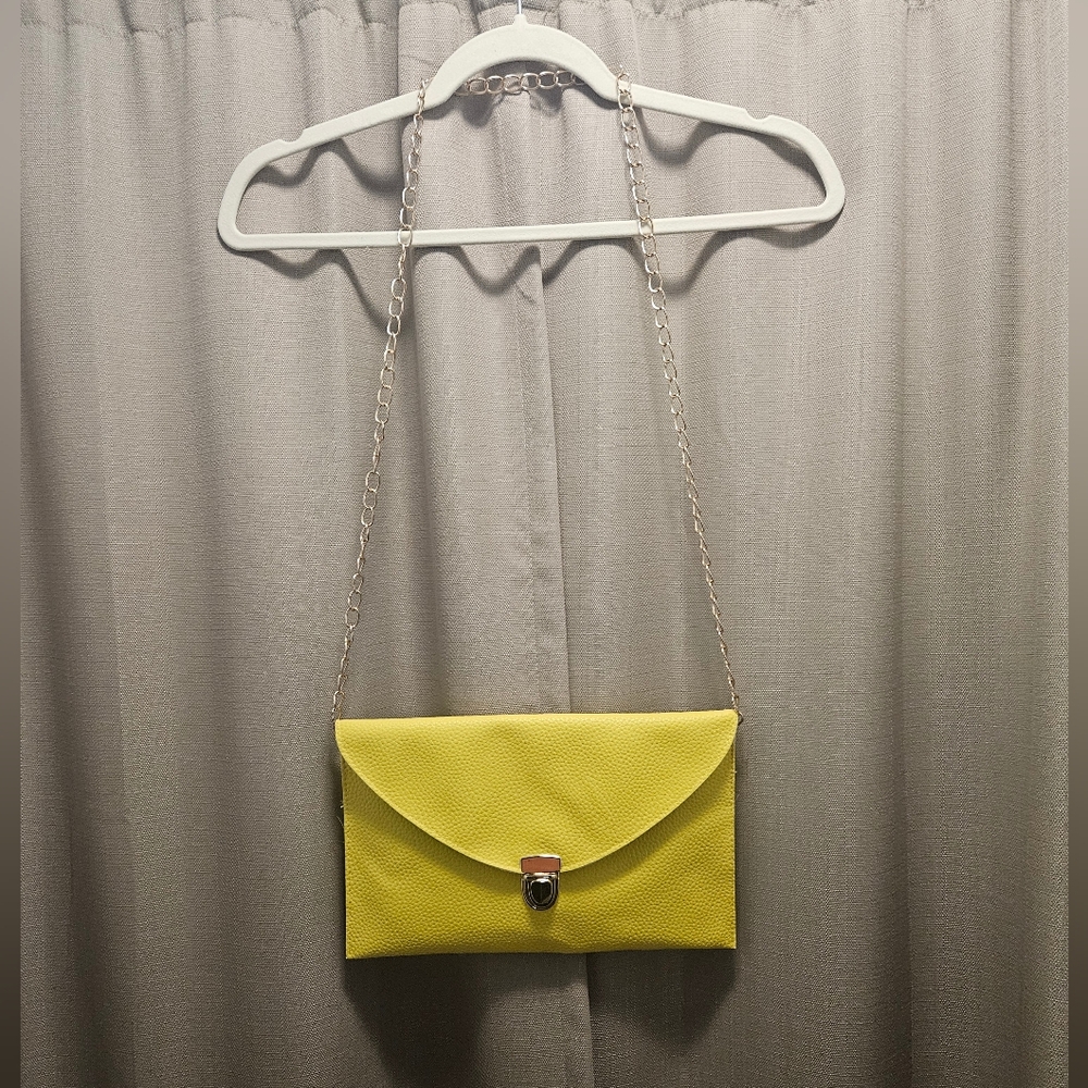 Yellow Clutch Bag